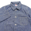 Load image into Gallery viewer, ONI Denim Men's 13oz Japanese Blue Chambray Jacket - Modern Work Chore Coat Style, ONI-03501-SHVCH One-Wash