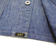 Load image into Gallery viewer, ONI Denim Men's 13oz Japanese Blue Chambray Jacket - Modern Work Chore Coat Style, ONI-03501-SHVCH One-Wash