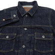 Load image into Gallery viewer, Oni Denim Jacket ONI-02516P Men's Casual Modern-Fit 15 Oz. Low-Tension Selvedge Denim Type II Style Jean Jacket Deep-Indigo One-Wash