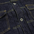 Load image into Gallery viewer, Oni Denim Jacket ONI-02516P Men's Casual Modern-Fit 15 Oz. Low-Tension Selvedge Denim Type II Style Jean Jacket Deep-Indigo One-Wash
