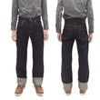 Load image into Gallery viewer, ONI Denim Relaxed Straight Jeans 200 Men's Button-Fly High-Rise 15oz. Low-Tension Selvedge Denim Indigo Jean Pants ONI-200