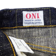 Load image into Gallery viewer, ONI Denim Jeans 246-Kasuri Men's 17oz. ONI-Kasuri Denim Jeans Tapered Fit Indigo Slub Denim Jean Pants ONI246-Kasuri