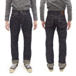 Load image into Gallery viewer, ONI Denim Jeans 246-Kasuri Men's 17oz. ONI-Kasuri Denim Jeans Tapered Fit Indigo Slub Denim Jean Pants ONI246-Kasuri