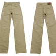 Load image into Gallery viewer, ONI Denim Selvedge Chino Pants - Men's Relaxed Straight Fit, Button Fly, Casual 8oz Selvage Chino Twill Trousers - ONI266SVC-KHB khaki-Beige