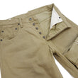 Load image into Gallery viewer, ONI Denim Selvedge Chino Pants - Men's Relaxed Straight Fit, Button Fly, Casual 8oz Selvage Chino Twill Trousers - ONI266SVC-KHB khaki-Beige