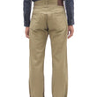 Load image into Gallery viewer, ONI Denim Selvedge Chino Pants - Men's Relaxed Straight Fit, Button Fly, Casual 8oz Selvage Chino Twill Trousers - ONI266SVC-KHB khaki-Beige