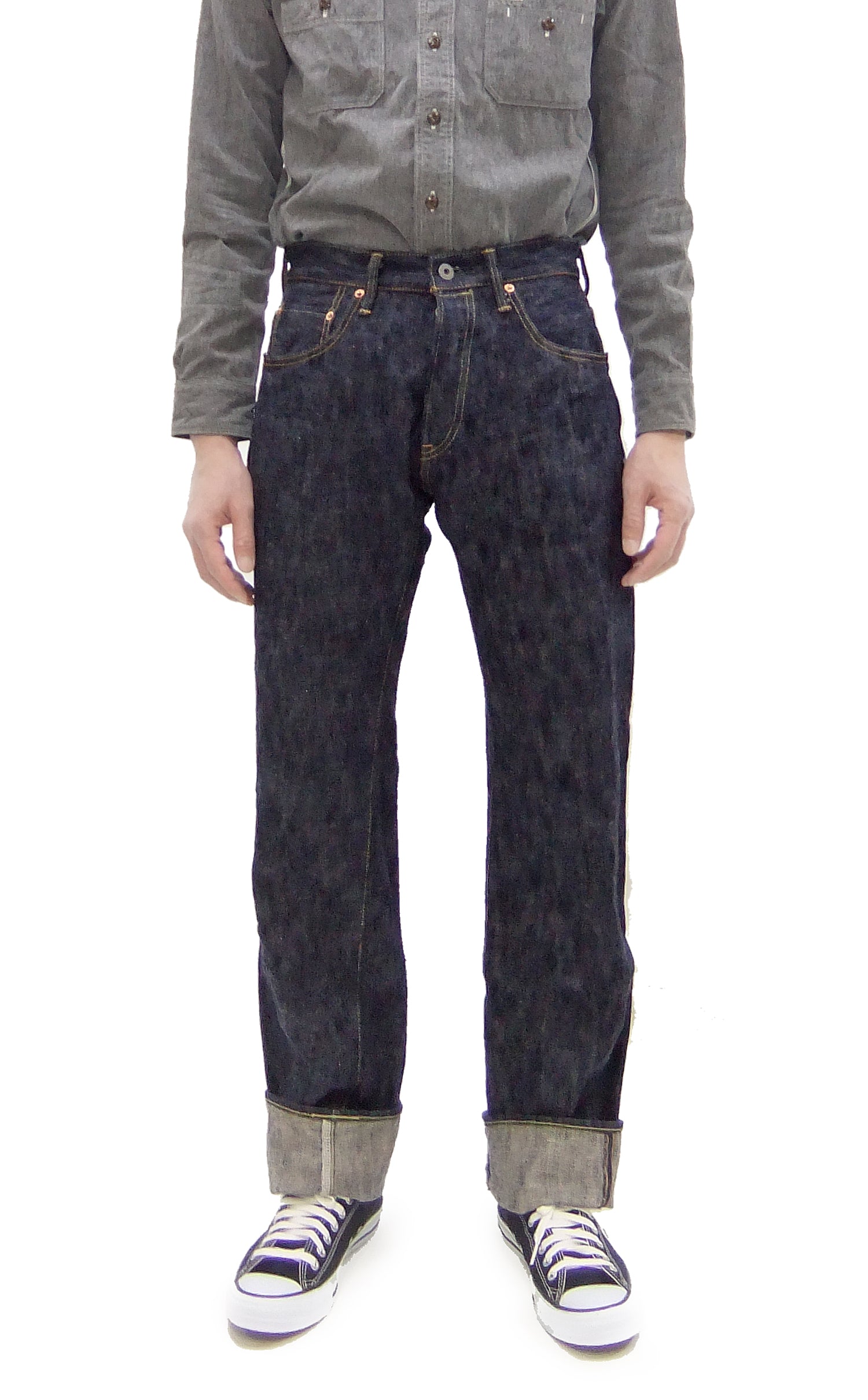 ONI Denim Men's 16oz Natural Indigo Selvedge Jeans - Regular