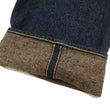 Load image into Gallery viewer, ONI Denim Jeans 288 Men's Regular Straight 15oz Selvedge Crashed Concrete Denim ONI288CCD-MOCA Indigo Warp / Mocha Brown Weft