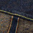 Load image into Gallery viewer, ONI Denim Jeans 288 Men's Regular Straight 15oz Selvedge Crashed Concrete Denim ONI288CCD-MOCA Indigo Warp / Mocha Brown Weft