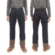 Load image into Gallery viewer, ONI Denim Jeans 288 Men's Regular Straight 15oz Selvedge Crashed Concrete Denim ONI288CCD-MOCA Indigo Warp / Mocha Brown Weft