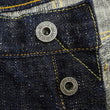 Load image into Gallery viewer, ONI Denim Jeans 505-Kasuri Men's 17oz. ONI-Kasuri Slub Denim Jeans Slightly Slim Fit with Straight-Leg Indigo Jean Pants ONI505-Kasuri