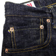 Load image into Gallery viewer, ONI Denim Jeans 505-Kasuri Men's 17oz. ONI-Kasuri Slub Denim Jeans Slightly Slim Fit with Straight-Leg Indigo Jean Pants ONI505-Kasuri