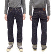Load image into Gallery viewer, ONI Denim Jeans 505-Kasuri Men's 17oz. ONI-Kasuri Slub Denim Jeans Slightly Slim Fit with Straight-Leg Indigo Jean Pants ONI505-Kasuri