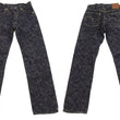Load image into Gallery viewer, ONI Denim Jeans 595-Kasuri Men's 17oz. ONI-Kasuri Slub Denim Jeans Relaxed Fit with Straight-Leg Indigo Jean Pants ONI595-Kasuri