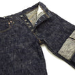 Load image into Gallery viewer, ONI Denim Jeans 595-Kasuri Men's 17oz. ONI-Kasuri Slub Denim Jeans Relaxed Fit with Straight-Leg Indigo Jean Pants ONI595-Kasuri