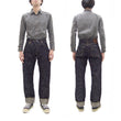 Load image into Gallery viewer, ONI Denim Jeans 595-Kasuri Men's 17oz. ONI-Kasuri Slub Denim Jeans Relaxed Fit with Straight-Leg Indigo Jean Pants ONI595-Kasuri
