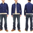 Load image into Gallery viewer, Kojima Genes Sashiko Jacket rnb5049 Men's Type 2 Style Japanese Sashiko Indigo Jacket RNB-5049