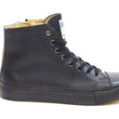 Load image into Gallery viewer, Kojima Genes Sneakers Men's Casual High Top Microfiber leather Sneakers with Side Zip RNB-8008 rnb8008 Black