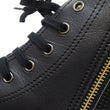 Load image into Gallery viewer, Kojima Genes Sneakers Men's Casual High Top Microfiber leather Sneakers with Side Zip RNB-8008 rnb8008 Black