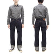 Load image into Gallery viewer, Samurai Jeans S5000VXII Men's Straight-Leg with Slightly Slim-Fit 17oz. Japanese Denim Pants One-Washed