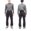 Load image into Gallery viewer, Samurai Jeans S5100VX Men's Casual Slimmer Straight Fit 17 oz. Japanese Deep Indigo Denim Jean Pants One-Wash