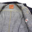 Load image into Gallery viewer, Samurai Jeans Denim Jacket S556VX Men's Type 1 Style 17 Oz. Denim Jean Jacket One-Wash