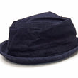 Load image into Gallery viewer, Sugar Cane Denim Pork Pie Hat Men's Casual Upturned Short Brim Porkpie Hat SC02466 Indigo Denim