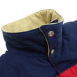 Load image into Gallery viewer, Sugar Cane Puffer Vest Men's Outer Vest Contrast Yoke Panel Padded Vest SC15400 165 Red/Navy-Blue/Beige