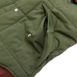 Load image into Gallery viewer, Sugar Cane Puffer Vest Men's Outer Vest Contrast Yoke Panel Padded Vest SC15400 149 Olive/Navy-Blue/Brown