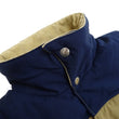 Load image into Gallery viewer, Sugar Cane Puffer Vest Men's Outer Vest Contrast Yoke Panel Padded Vest SC15400 133 Beige/Navy-Blue/Beige