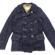 Laden Sie das Bild in den Galerie-Viewer, Mister Freedom Denim Peacoat Men's MFSC Mr. Freedom x Sugar Cane Denim Pea Coat Jacket SC15425 421 One-Wash