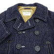 Laden Sie das Bild in den Galerie-Viewer, Mister Freedom Denim Peacoat Men's MFSC Mr. Freedom x Sugar Cane Denim Pea Coat Jacket SC15425 421 One-Wash