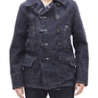 Laden Sie das Bild in den Galerie-Viewer, Mister Freedom Denim Peacoat Men's MFSC Mr. Freedom x Sugar Cane Denim Pea Coat Jacket SC15425 421 One-Wash