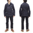 Laden Sie das Bild in den Galerie-Viewer, Mister Freedom Denim Peacoat Men's MFSC Mr. Freedom x Sugar Cane Denim Pea Coat Jacket SC15425 421 One-Wash