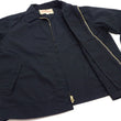 Load image into Gallery viewer, Sugar Cane Sports Jacket Men's Casual 1950s Style Lightweight Unlined Cotton Windbreaker SC15616 119 Black