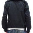 Load image into Gallery viewer, Sugar Cane Sports Jacket Men's Casual 1950s Style Lightweight Unlined Cotton Windbreaker SC15616 119 Black
