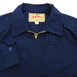 Load image into Gallery viewer, Sugar Cane Sports Jacket Men's Casual 1950s Style Lightweight Unlined Cotton Windbreaker SC15616 128 Navy-Blue