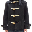 Load image into Gallery viewer, Mister Freedom Duffle Coat Men's Sugar Cane Melton Wool Duffel Coat Submariner Jacket SC15636 Charcoal