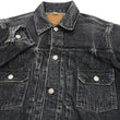 Load image into Gallery viewer, Sugar Cane Faded Black Denim Jacket SC15650H Men's 1953 Type 2 Style Jean Jacket SC15650H 419H Hard Wash