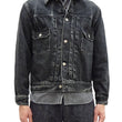 Load image into Gallery viewer, Sugar Cane Faded Black Denim Jacket SC15650H Men's 1953 Type 2 Style Jean Jacket SC15650H 419H Hard Wash