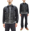 Load image into Gallery viewer, Sugar Cane Faded Black Denim Jacket SC15650H Men's 1953 Type 2 Style Jean Jacket SC15650H 419H Hard Wash