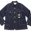 Load image into Gallery viewer, Sugar Cane Jacket SC15655 Men's Casual 11oz. Denim Work Coat Chore Coat Indigo One-Wash