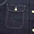 Load image into Gallery viewer, Sugar Cane Jacket SC15655 Men's Casual 11oz. Denim Work Coat Chore Coat Indigo One-Wash