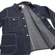 Load image into Gallery viewer, Sugar Cane Jacket SC15655 Men's Casual 11oz. Denim Work Coat Chore Coat Indigo One-Wash
