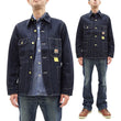 Load image into Gallery viewer, Sugar Cane Jacket SC15655 Men's Casual 11oz. Denim Work Coat Chore Coat Indigo One-Wash