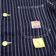 Load image into Gallery viewer, Sugar Cane Jacket SC15658 Men's Casual 9oz. WAbash Stripe Work Coat Chore Coat Indigo One-Wash