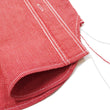 Load image into Gallery viewer, Sugar Cane Work Shirt with Vertical Hairline Code Stripe Pattern Men's Casual Jean Cord Long Sleeve Button Up Shirt SC25511 165 Red