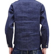 Load image into Gallery viewer, Sugar Cane Denim Shirt Men's Long Sleeve Button Up Plain Jean Work Shirt SC27852 421 Indigo One Wash