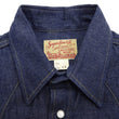 Load image into Gallery viewer, Sugar Cane Denim Shirt Men's Casual Long Sleeve Button Up Plain Jean Western Shirt SC28190 421 Blue Indigo One Wash