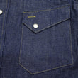Load image into Gallery viewer, Sugar Cane Denim Shirt Men's Casual Long Sleeve Button Up Plain Jean Western Shirt SC28190 421 Blue Indigo One Wash